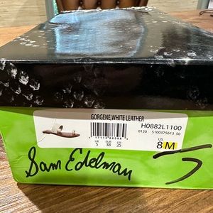 Sam Edelman Gorgene size 8 white